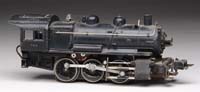 Appraisal: LIONEL O GAUGE - - SWITCHER All black loco with