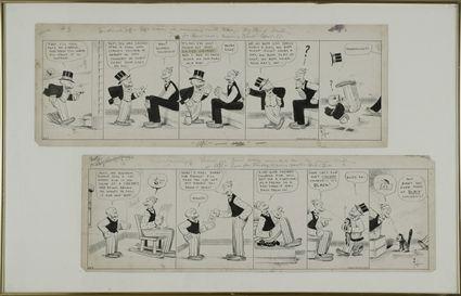 Appraisal: Harry C Fisher American th C Illustrations for Mutt Jeff