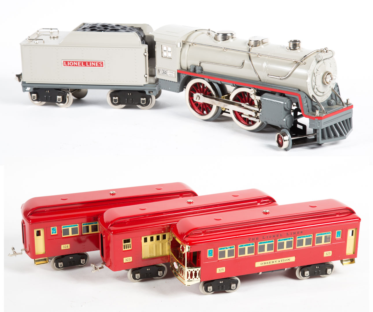 Appraisal: Lionel Classics E and Tender Cars Passenger cars - -