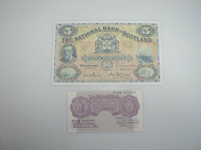 Appraisal: A National Bank of Scotland note and a Bank of