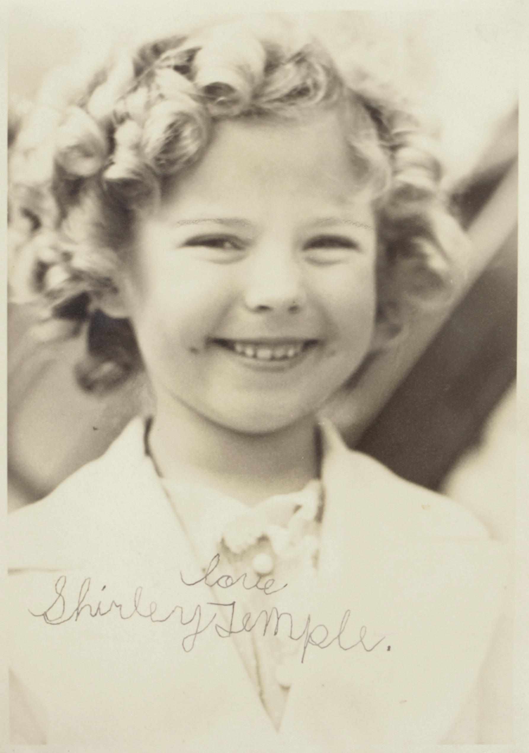 Appraisal: TEMPLE SHIRLEY BORN Document Signed ''Shirley Temple'' pp to New