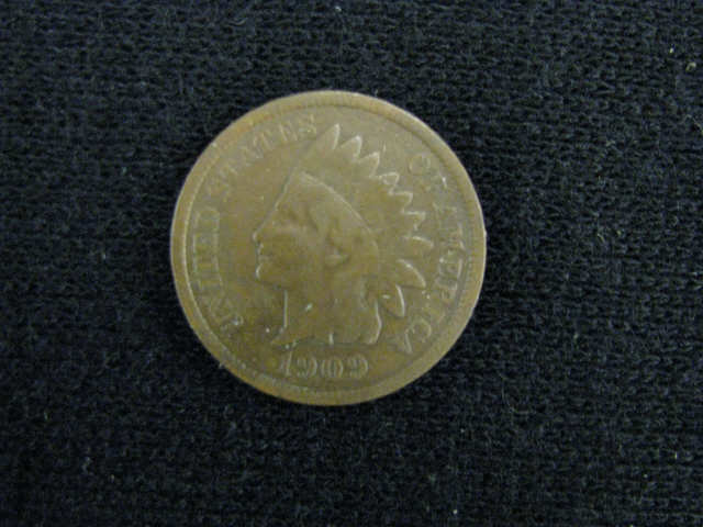 Appraisal: -S Indian Head Cent Key Date V G