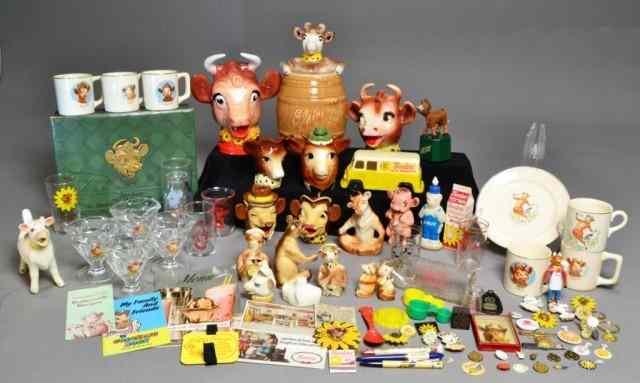 Appraisal: PC 'ELSIE THE COW' COLLECTORS LOT ca 'Variety of items