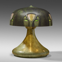 Appraisal: Fulper Pottery RARE AND EXCEPTIONAL VASEKRAFT TABLE LAMP USA -