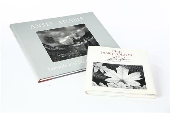 Appraisal: THREE SIGNED BOOKS ON ANSEL ADAMS Includes Ansel Adams Yosemite