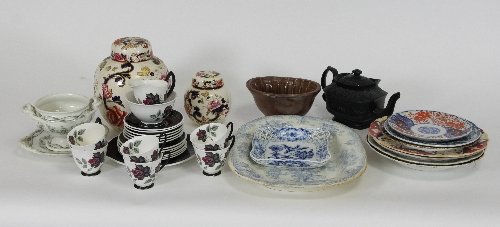 Appraisal: Sundry th Century and later ceramics including Mason's Ironstone etc