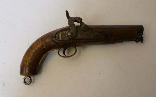 Appraisal: A REGULATION PERCUSSION SEA SERVICE PISTOL dated barrel overall barrel