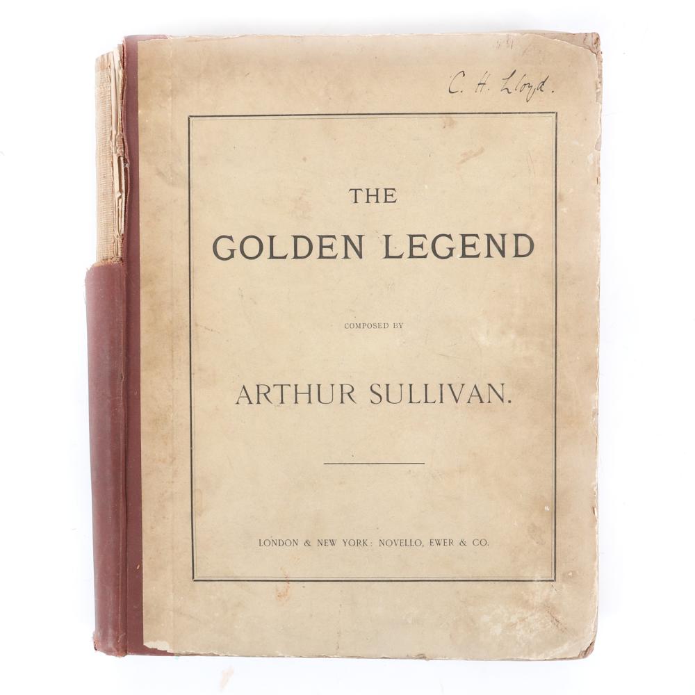 Appraisal: THE GOLDEN LEGEND COMPOSED ADAPTED FROM THE POEM OF LONGFELLOW