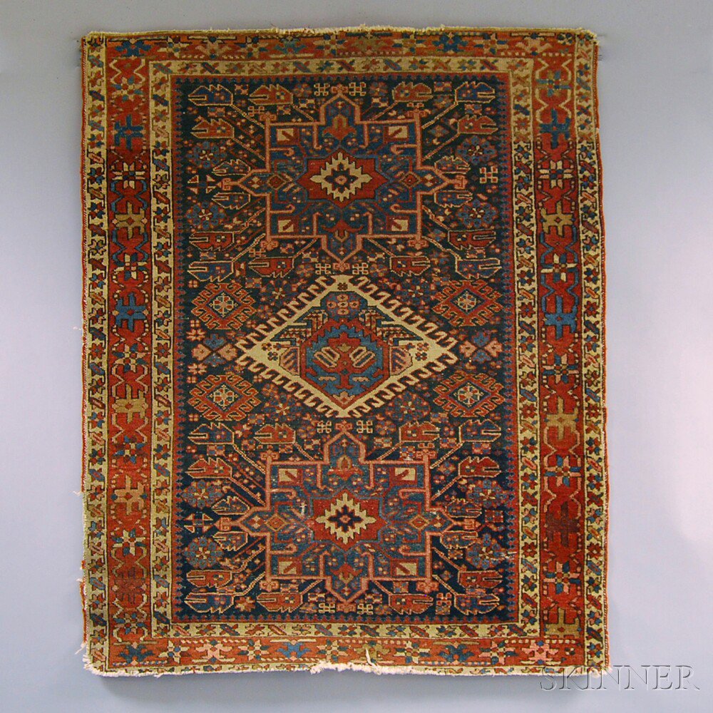 Appraisal: Karadja Rug Northwest Persia early th century approximately one and