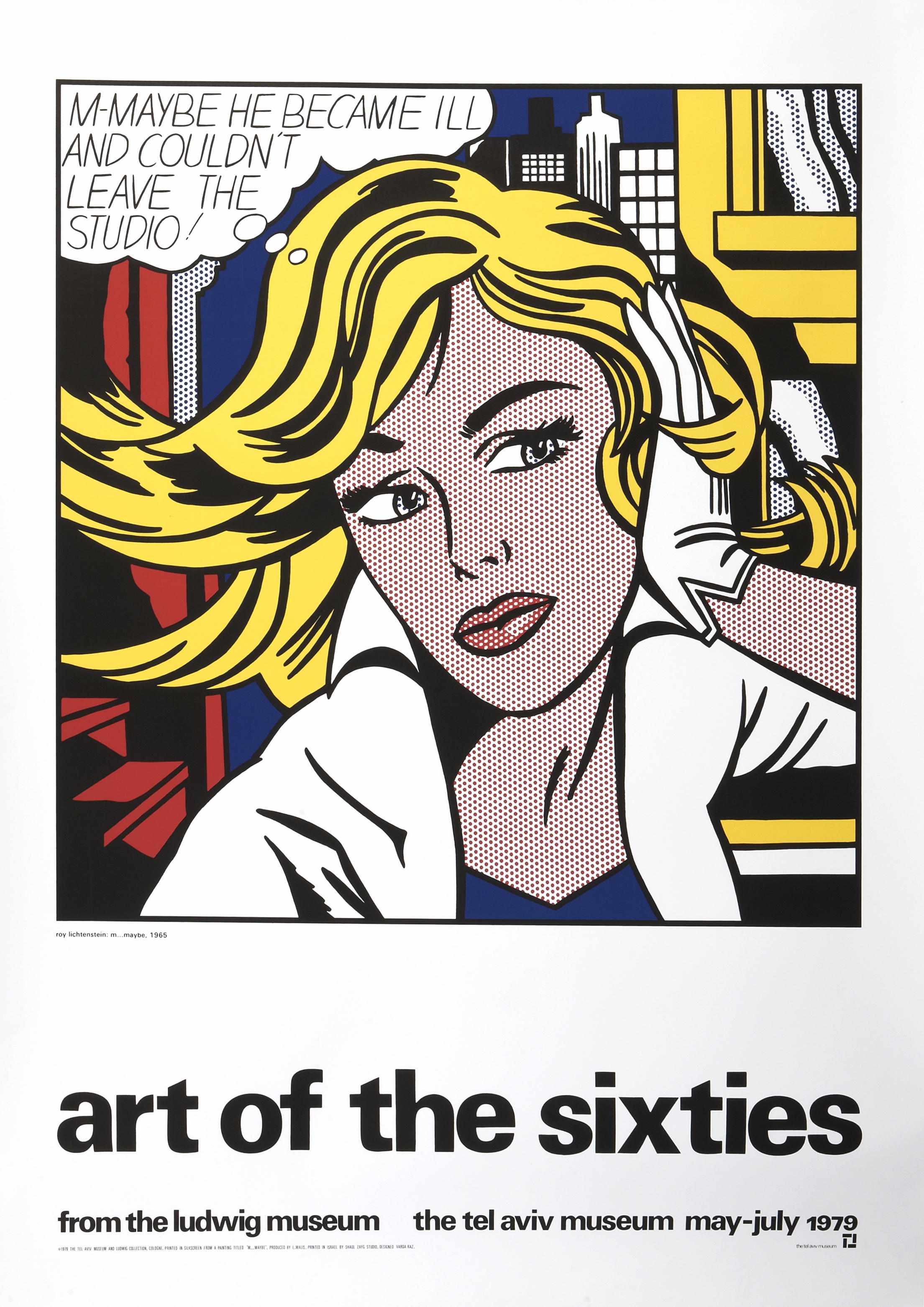 Appraisal: Roy Lichtenstein American - Art of the Sixties Ludwig Museum