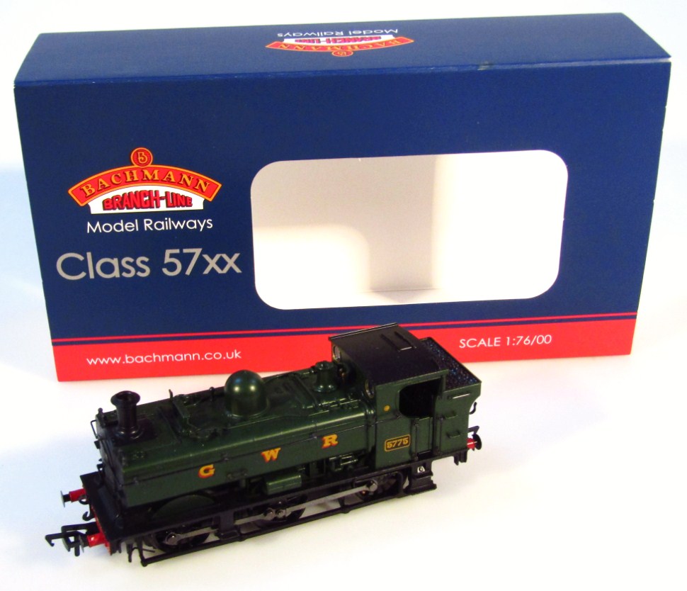 Appraisal: A Bachmann OO gauge locomotive GWR cm high boxed