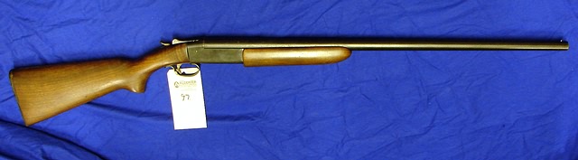 Appraisal: Winchester Model single barrel shotgun ga bbl SN non visible