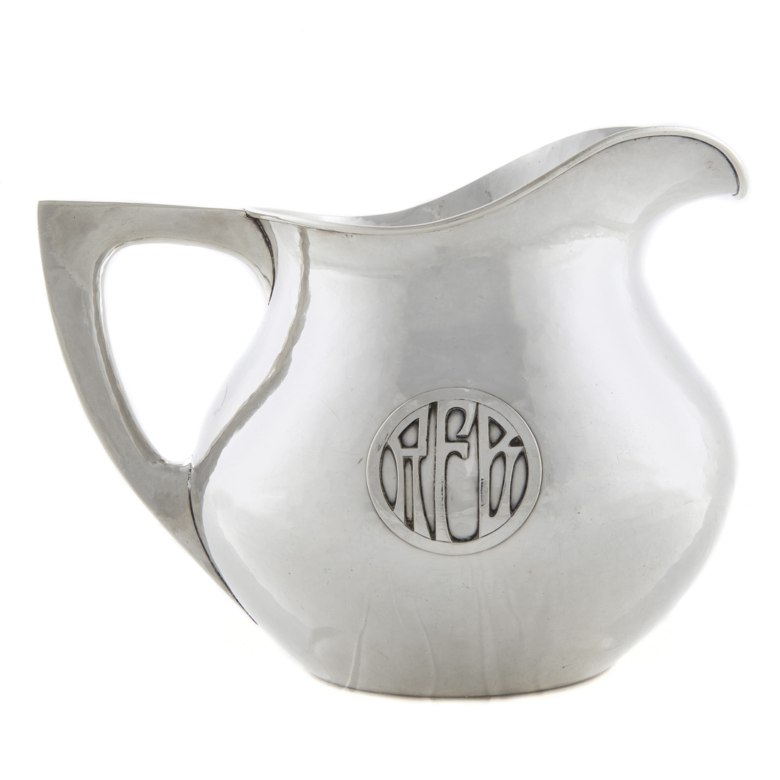 Appraisal: The T C Shop sterling pitcher Emery Todd Clemencia Cosio