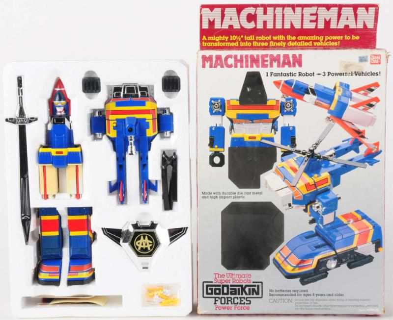 Appraisal: Godaikin Machineman Bandai New old stock Machineman is exceptionally difficult