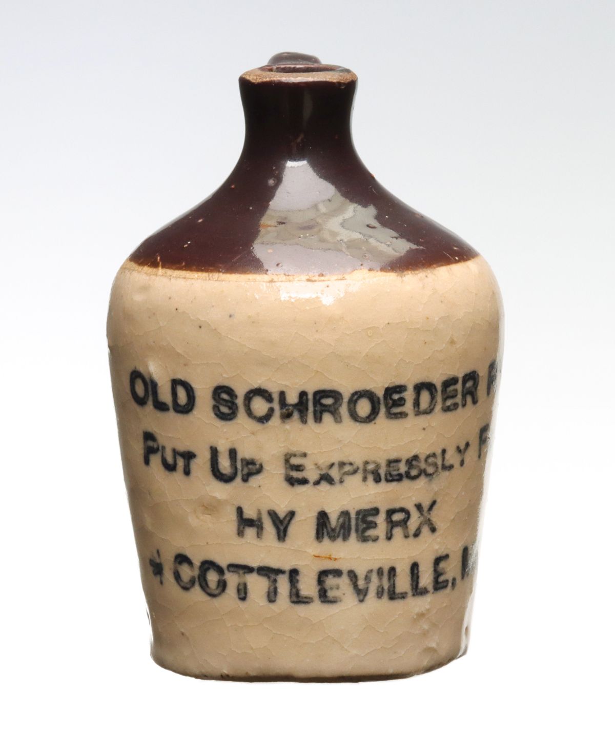 Appraisal: COTTLEVILLE MISSOURI STONEWARE MINI JUG