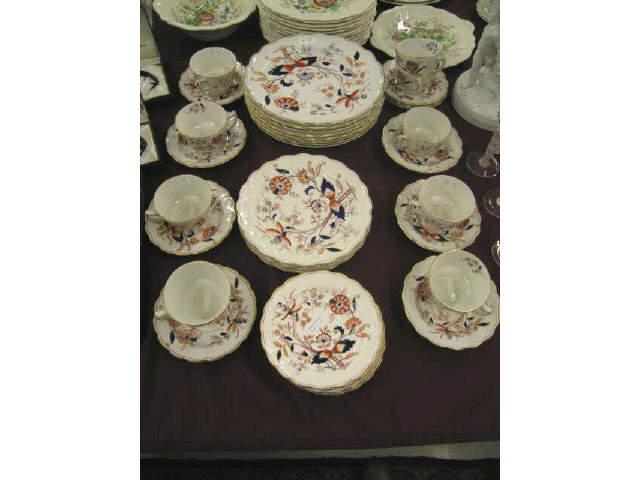 Appraisal: pcs Booth's Fresian China Imari style floral