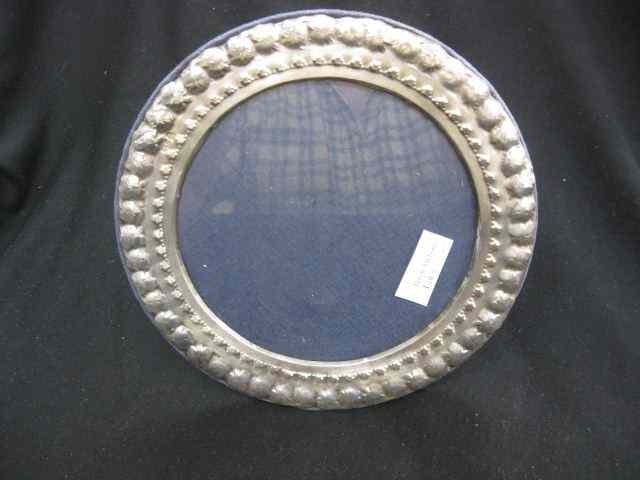 Appraisal: English Sterling Silver Frame '' diameter hallmarked