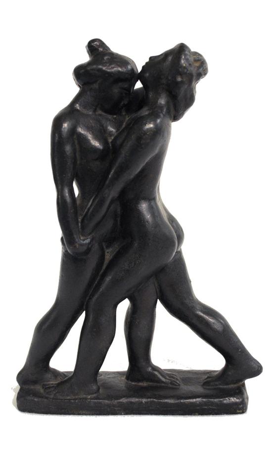 Appraisal: After Aristide Maillol French - women wrestlers c bronze approx