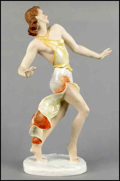 Appraisal: ROSENTHAL PORCELAIN FIGURE OF LISOLETTE KOSTLER Height '' Condition No