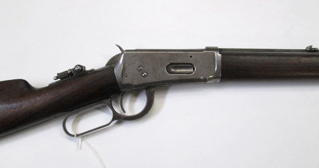 Appraisal: WINCHESTER MODEL LEVER ACTION RIFLE Winchester special caliber octagonal barrel