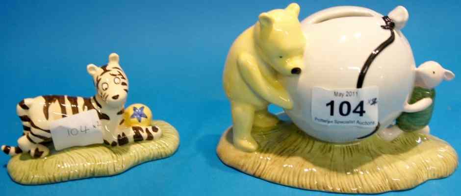 Appraisal: Royal Doulton Winnie The Pooh Figure Tigger Plays Ball WP