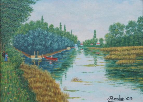 Appraisal: CAMILLE BOMBOIS French - PAYS DE NEMOUR LE LOIRE signed