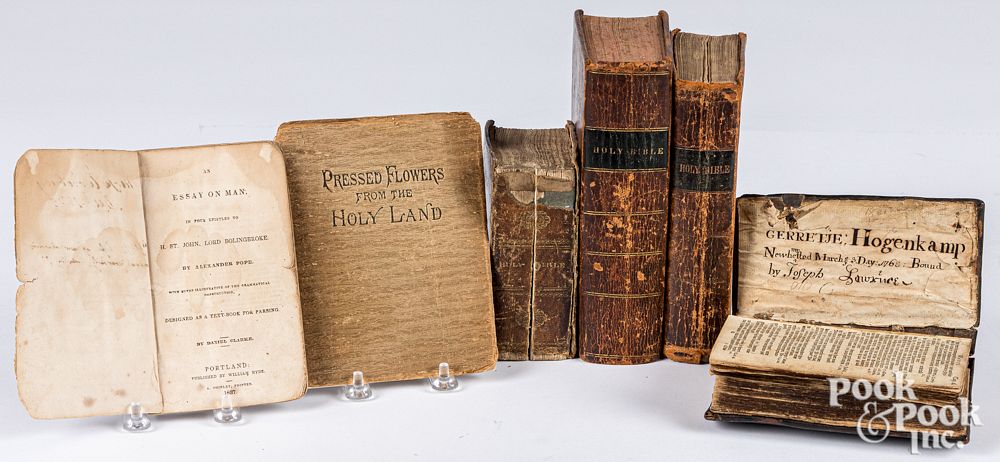 Appraisal: Group of religious books Group of religious books to include