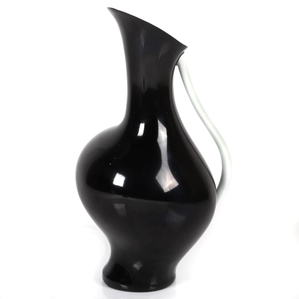 Appraisal: MCM ROSENTHAL KUNSTABTEILUNG SELB LARGE PREGNANT LOUISE PITCHER VASE 'S