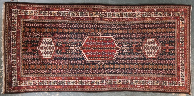 Appraisal: Antique Luri rug Persia circa approx x