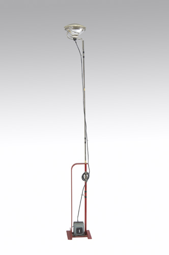 Appraisal: ACHILLE PIER GIACOMO CASTIGLIONI Toio enameled metal floor lamp with