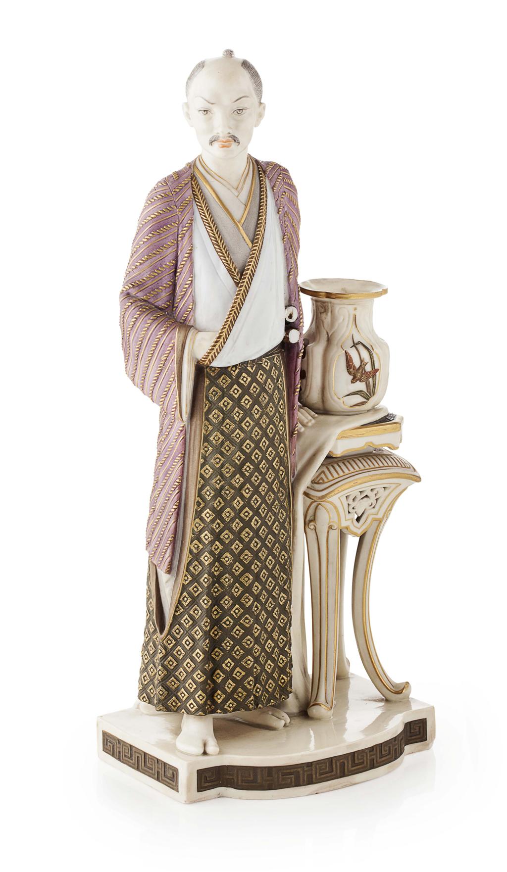 Appraisal: ROYAL WORCESTER FIGURE MODELLED BY JAMES HADLEY DATED modelled as