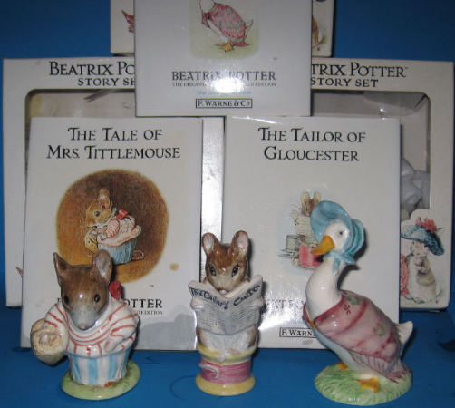 Appraisal: Beswick Beatrix Potter Boxed Story Books sets Tailor of Gloucester