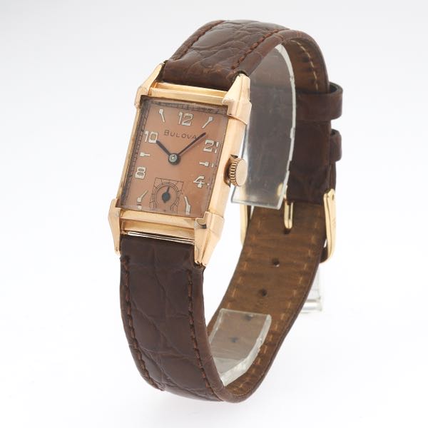 Appraisal: 'S ROSE GOLD FILLED TANK WATCH mm wide will fit