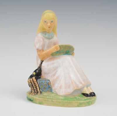 Appraisal: Edris Edith Aline Eckhardt American - Little Miss Muffet Polychrome