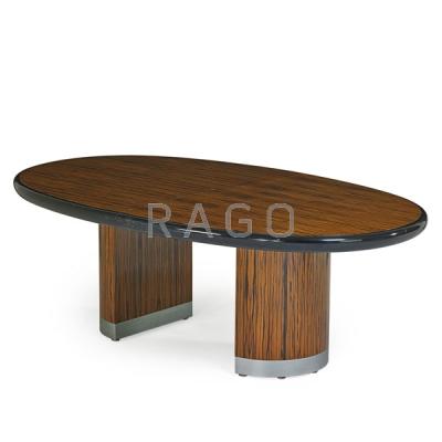 Appraisal: VLADIMIR KAGAN Dining table Condition Report