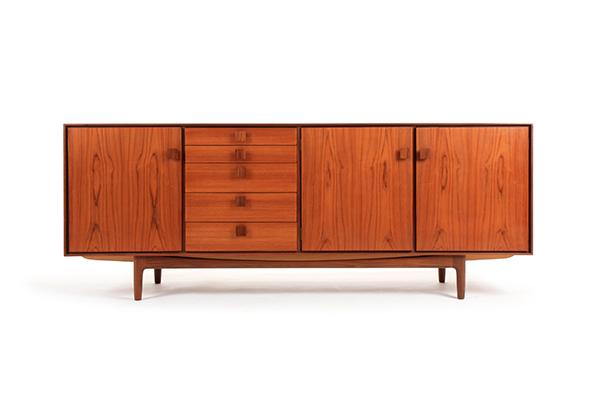 Appraisal: A KOFOD LARSEN SIDEBOARD c England Danish Manufactured by for