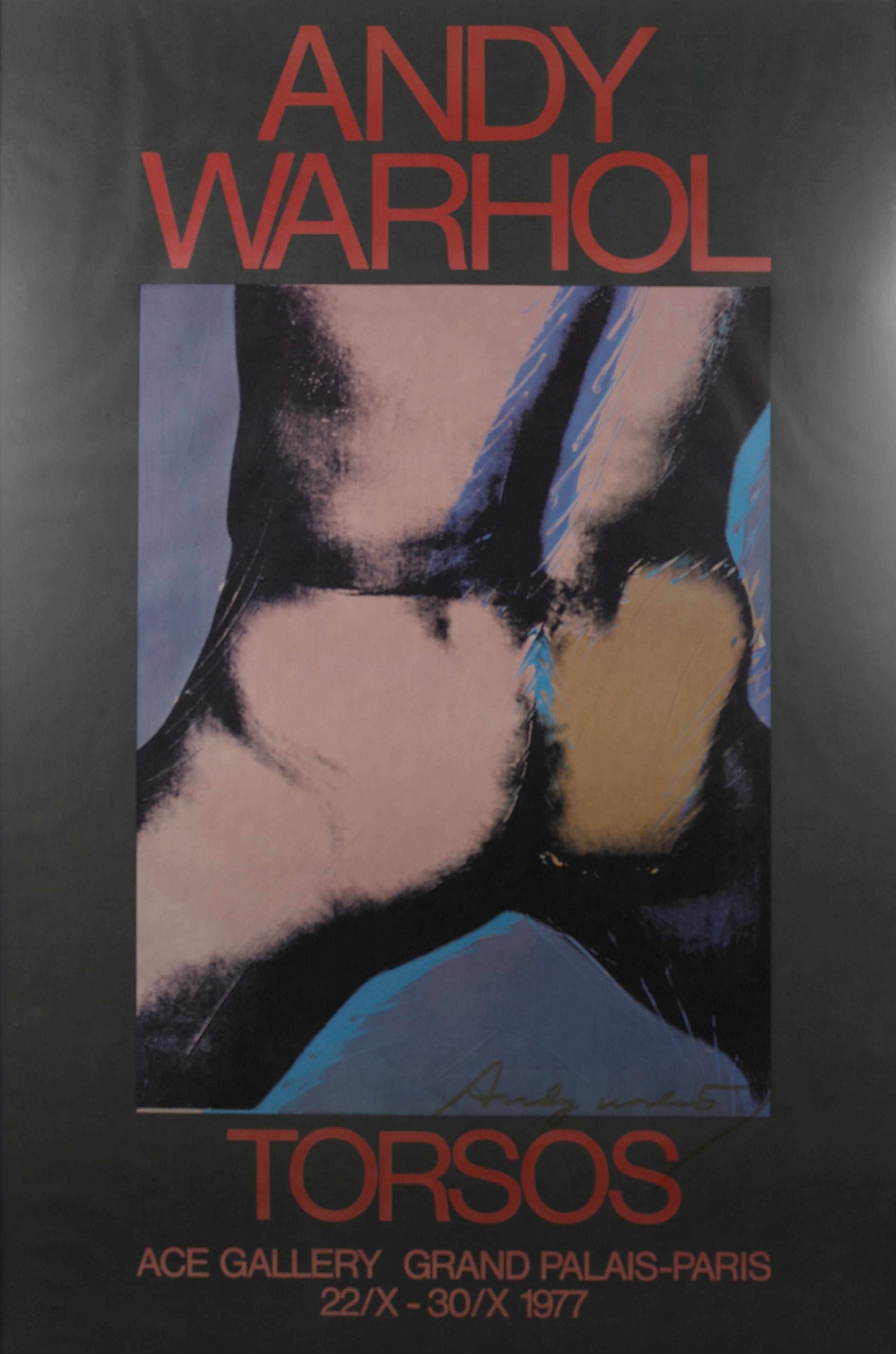 Appraisal: Andy Warhol American - Torsos Offset lithographic poster in colors