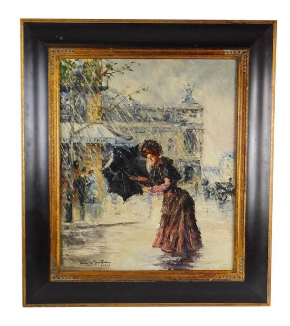 Appraisal: Juan Valera Montoro Spanish b th C oil on canvas