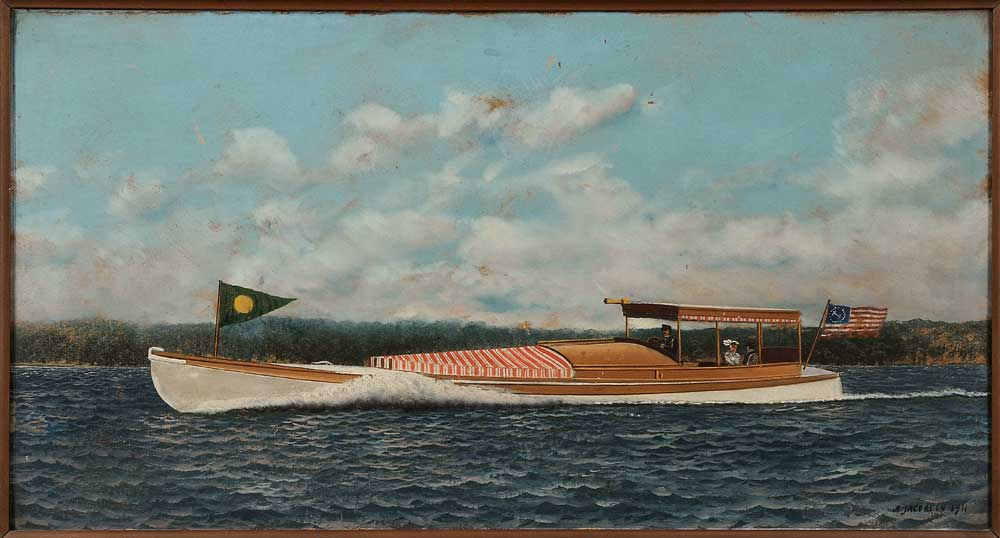 Appraisal: Antonio Jacobsen New York New Jersey - Speed Runabout Charmer