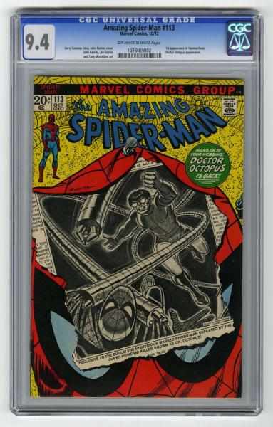 Appraisal: Amazing Spider-Man CGC Marvel Comics Gerry Conway story with John