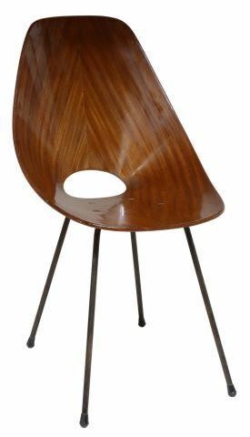 Appraisal: Italian mid-century modern Medea chair designed by Vittorio Nobili Italian