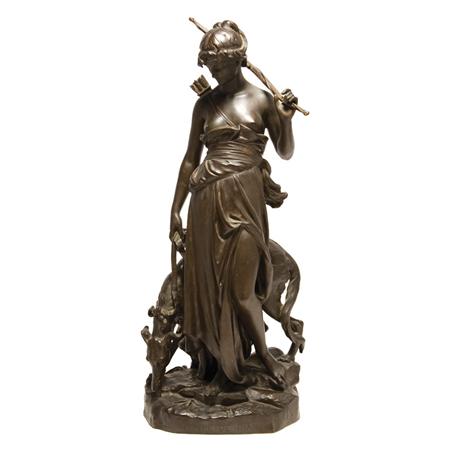 Appraisal: Bronze Figure of Nymphe de Diane Estimate -