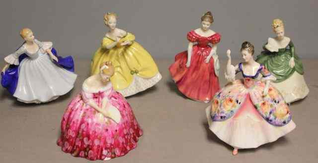 Appraisal: Royal Doulton Porcelain Figurines Victoria Christine Last Waltz Soiree Dulcie