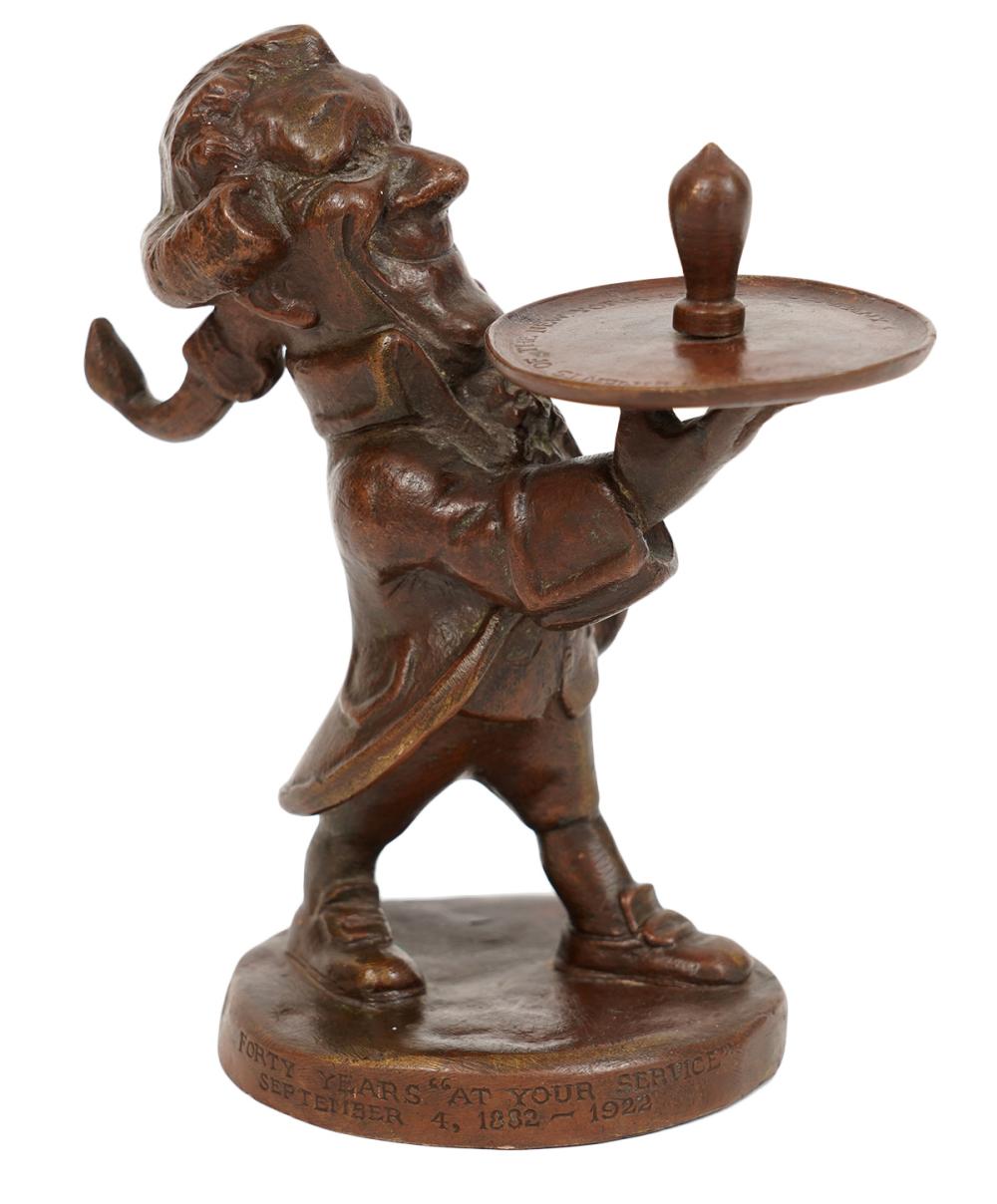 Appraisal: GORHAM BRONZE FIGURE BY FRED COOPERCast by Gorham for the