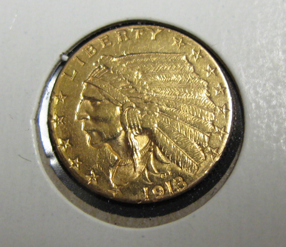 Appraisal: U S - DOLLAR GOLD COIN Indian head type -P