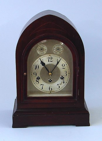 Appraisal: day Westminster by Junghans mahogany case