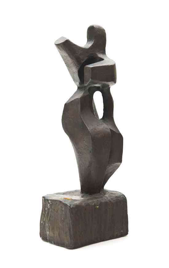 Appraisal: Eli Ilan Israel - Man and Woman bronze edition inscribed