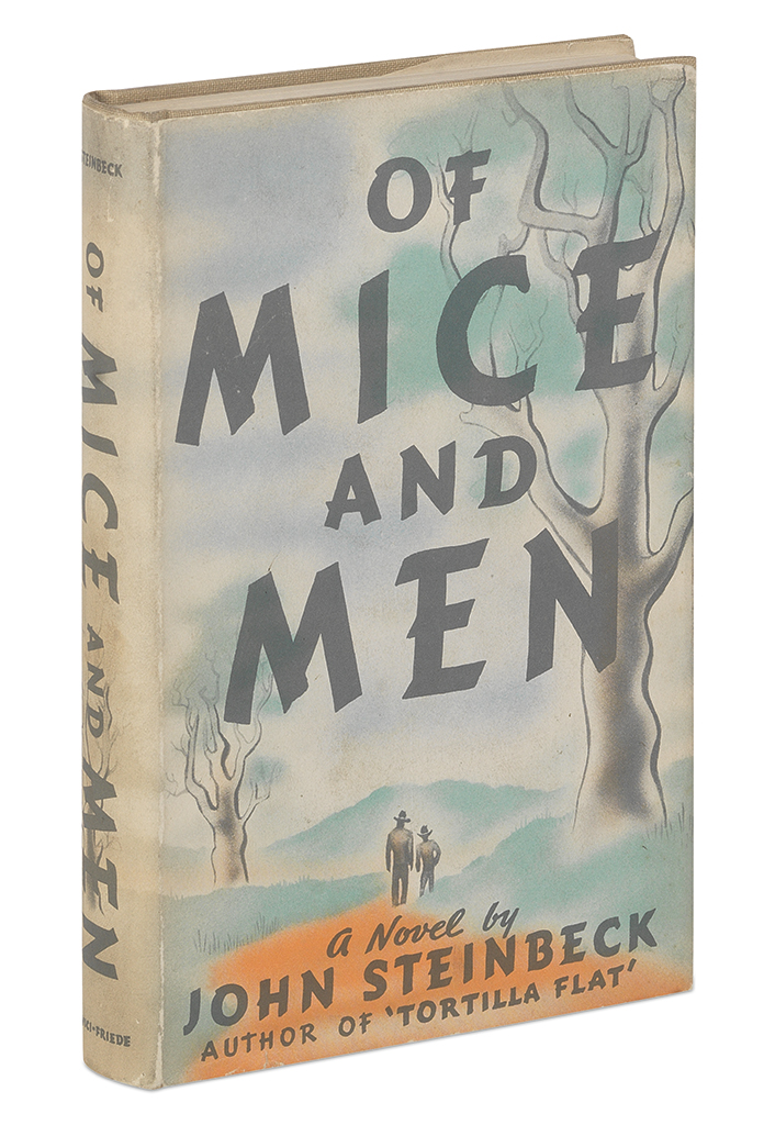 Appraisal: STEINBECK JOHN Of Mice and Men vo publisher's beige cloth