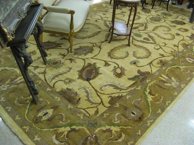 Appraisal: HAND KNOTTED ORIENTAL CARPET Pakistani-Persian Zeigler style overall floral design