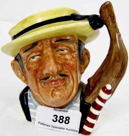 Appraisal: Royal Doulton Small Size Character Jug Gondolier D